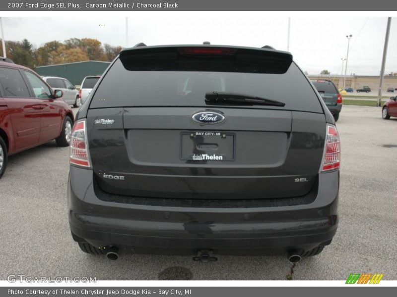 Carbon Metallic / Charcoal Black 2007 Ford Edge SEL Plus