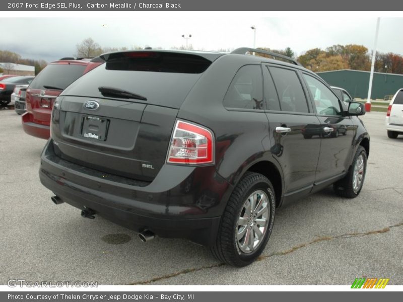 Carbon Metallic / Charcoal Black 2007 Ford Edge SEL Plus