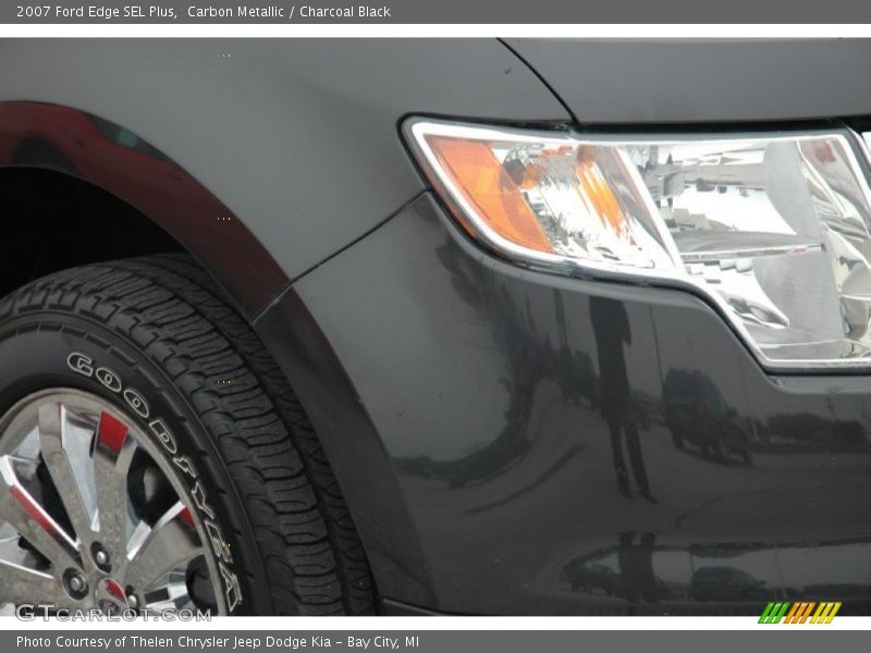 Carbon Metallic / Charcoal Black 2007 Ford Edge SEL Plus