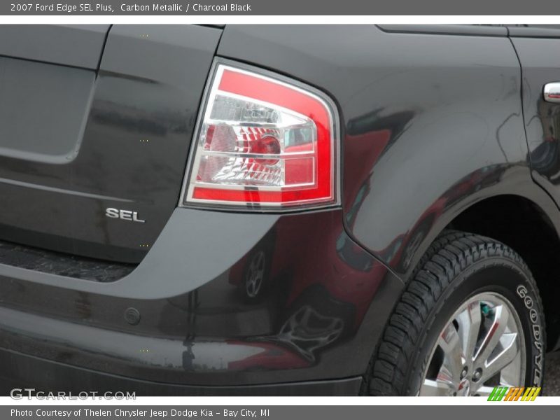 Carbon Metallic / Charcoal Black 2007 Ford Edge SEL Plus