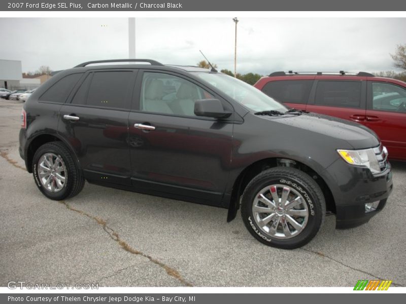 Carbon Metallic / Charcoal Black 2007 Ford Edge SEL Plus