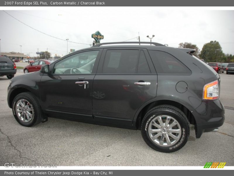 Carbon Metallic / Charcoal Black 2007 Ford Edge SEL Plus