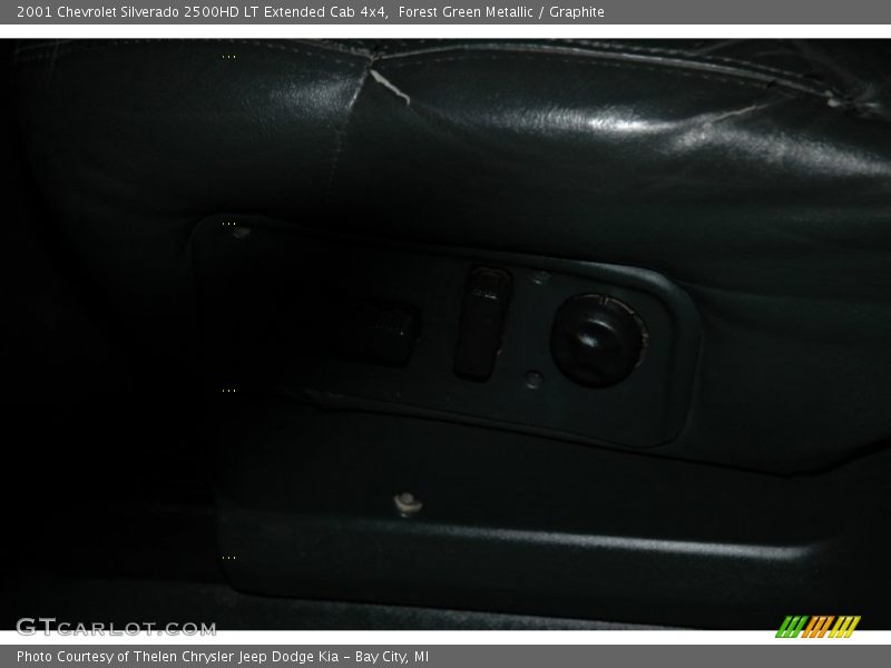 Forest Green Metallic / Graphite 2001 Chevrolet Silverado 2500HD LT Extended Cab 4x4