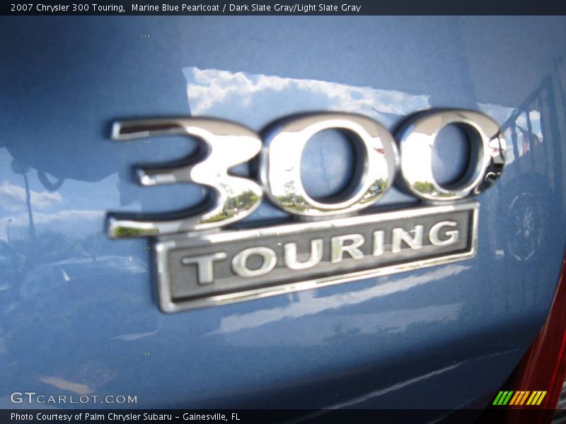 Marine Blue Pearlcoat / Dark Slate Gray/Light Slate Gray 2007 Chrysler 300 Touring