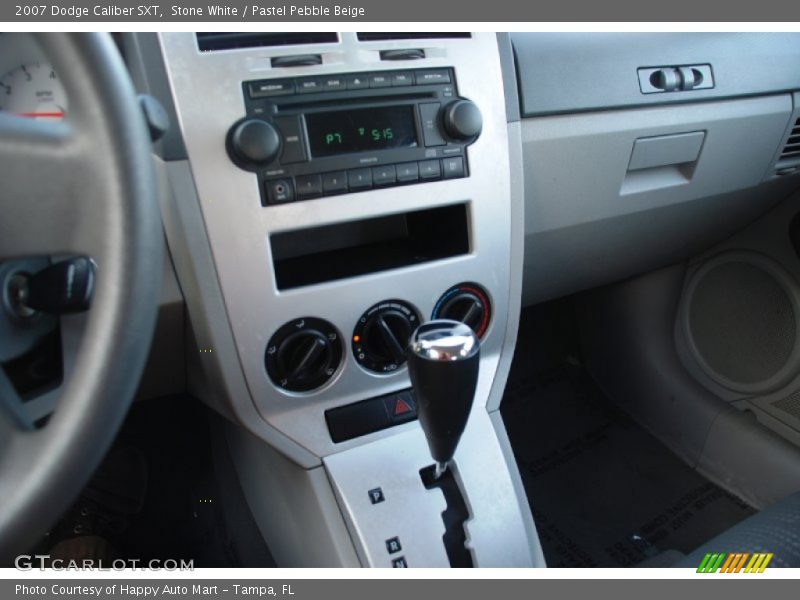 Stone White / Pastel Pebble Beige 2007 Dodge Caliber SXT