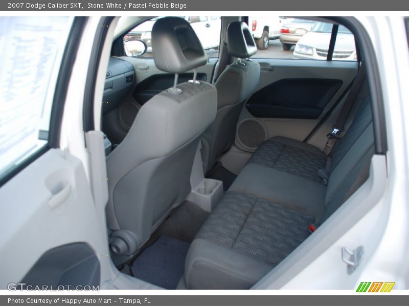 Stone White / Pastel Pebble Beige 2007 Dodge Caliber SXT