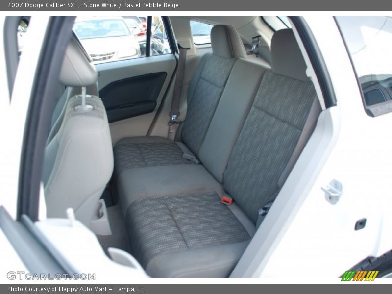 Stone White / Pastel Pebble Beige 2007 Dodge Caliber SXT