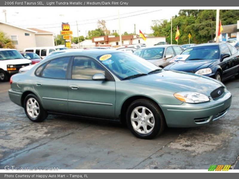 Light Tundra Metallic / Medium/Dark Flint Grey 2006 Ford Taurus SEL