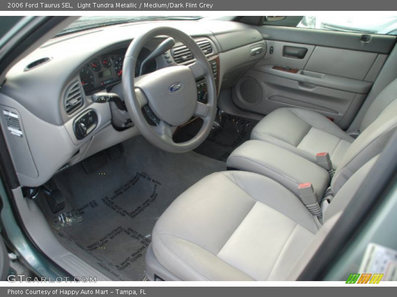 Light Tundra Metallic / Medium/Dark Flint Grey 2006 Ford Taurus SEL