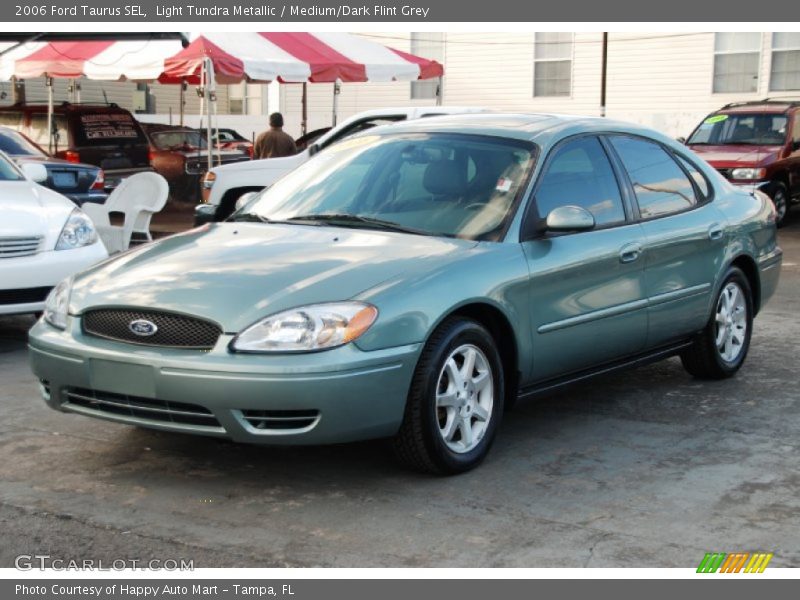Light Tundra Metallic / Medium/Dark Flint Grey 2006 Ford Taurus SEL