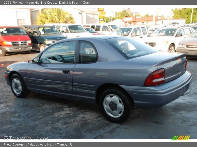 Dark Iris Pearl / Gray 1996 Plymouth Neon Highline Coupe