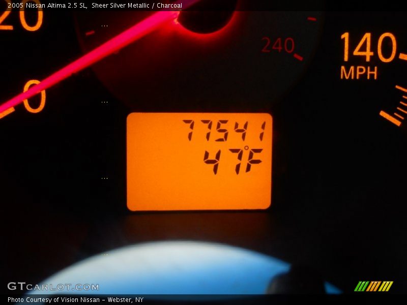 Sheer Silver Metallic / Charcoal 2005 Nissan Altima 2.5 SL