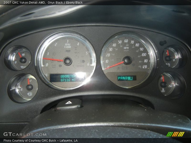 Onyx Black / Ebony Black 2007 GMC Yukon Denali AWD