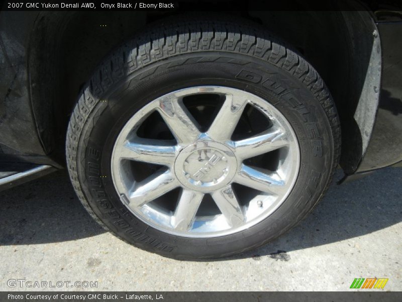 Onyx Black / Ebony Black 2007 GMC Yukon Denali AWD
