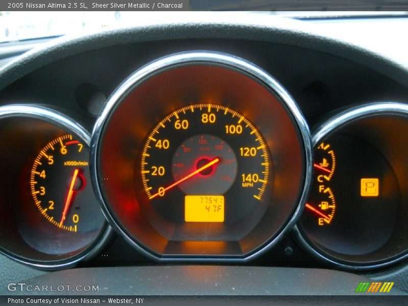 Sheer Silver Metallic / Charcoal 2005 Nissan Altima 2.5 SL
