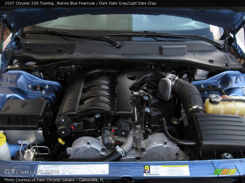 Marine Blue Pearlcoat / Dark Slate Gray/Light Slate Gray 2007 Chrysler 300 Touring