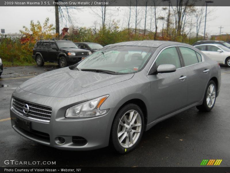 Precision Gray Metallic / Charcoal 2009 Nissan Maxima 3.5 S
