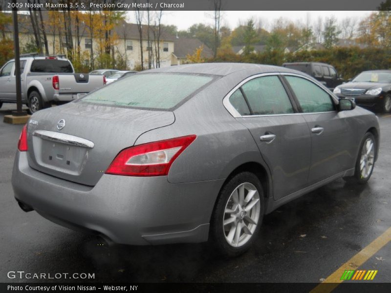 Precision Gray Metallic / Charcoal 2009 Nissan Maxima 3.5 S