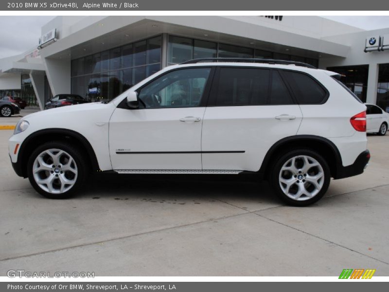  2010 X5 xDrive48i Alpine White