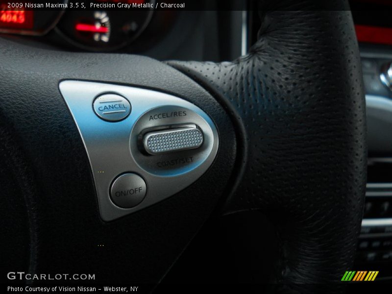 Precision Gray Metallic / Charcoal 2009 Nissan Maxima 3.5 S