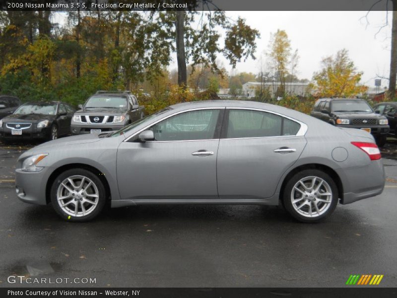 Precision Gray Metallic / Charcoal 2009 Nissan Maxima 3.5 S