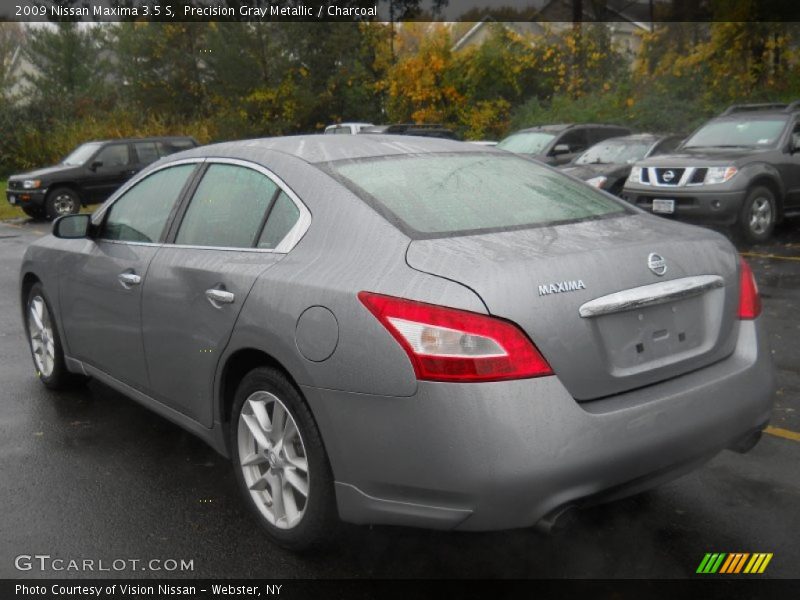 Precision Gray Metallic / Charcoal 2009 Nissan Maxima 3.5 S