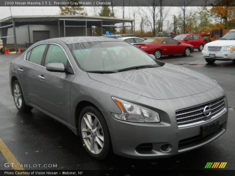 Precision Gray Metallic / Charcoal 2009 Nissan Maxima 3.5 S