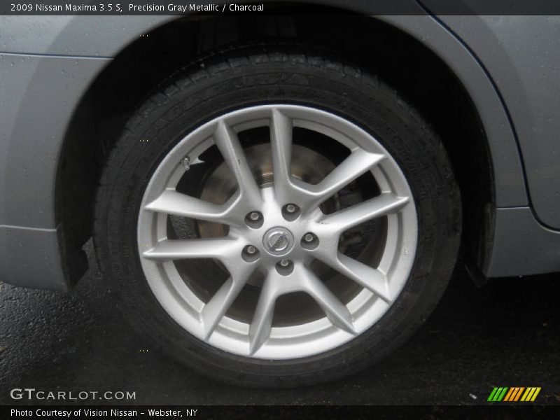 Precision Gray Metallic / Charcoal 2009 Nissan Maxima 3.5 S