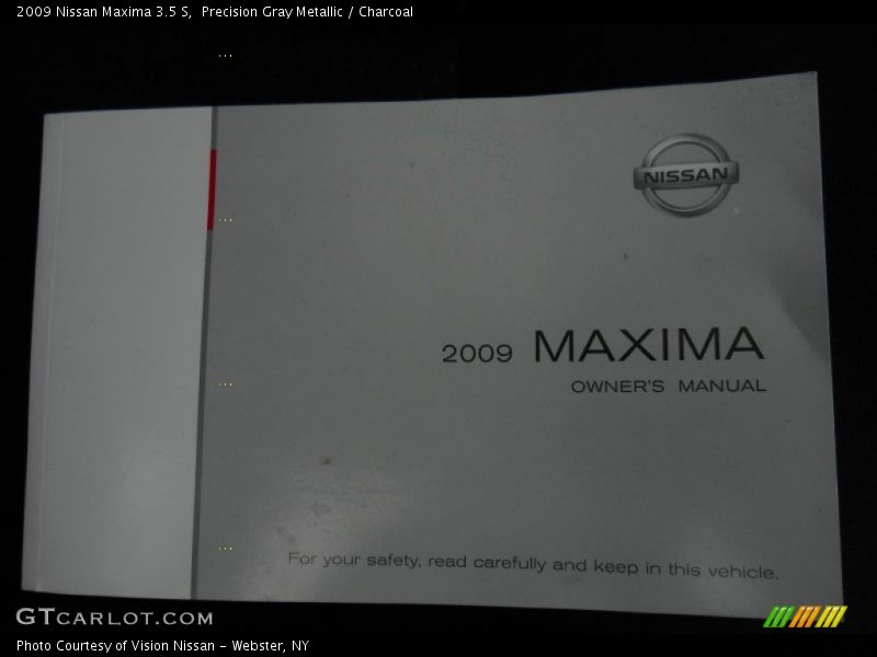 Precision Gray Metallic / Charcoal 2009 Nissan Maxima 3.5 S