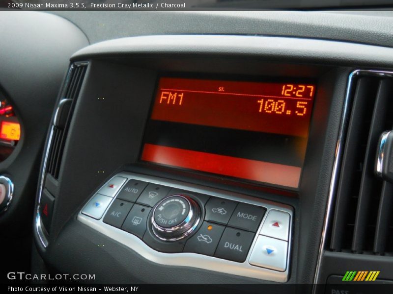 Precision Gray Metallic / Charcoal 2009 Nissan Maxima 3.5 S