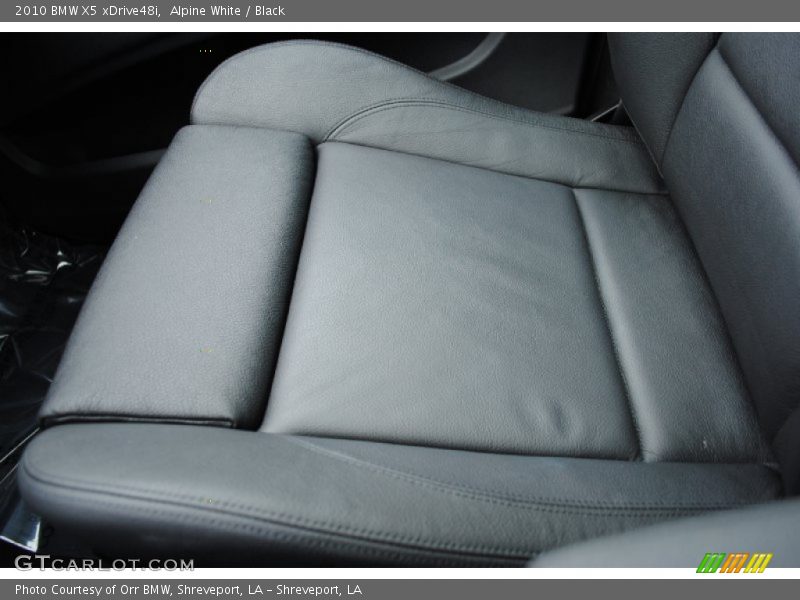Alpine White / Black 2010 BMW X5 xDrive48i