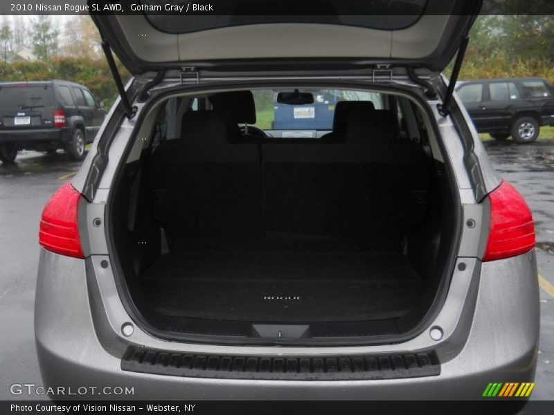 Gotham Gray / Black 2010 Nissan Rogue SL AWD