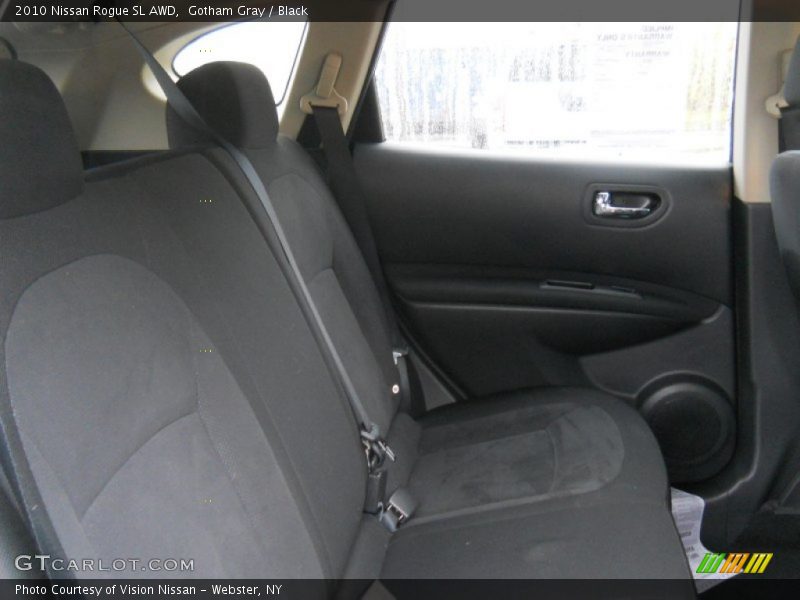 Gotham Gray / Black 2010 Nissan Rogue SL AWD