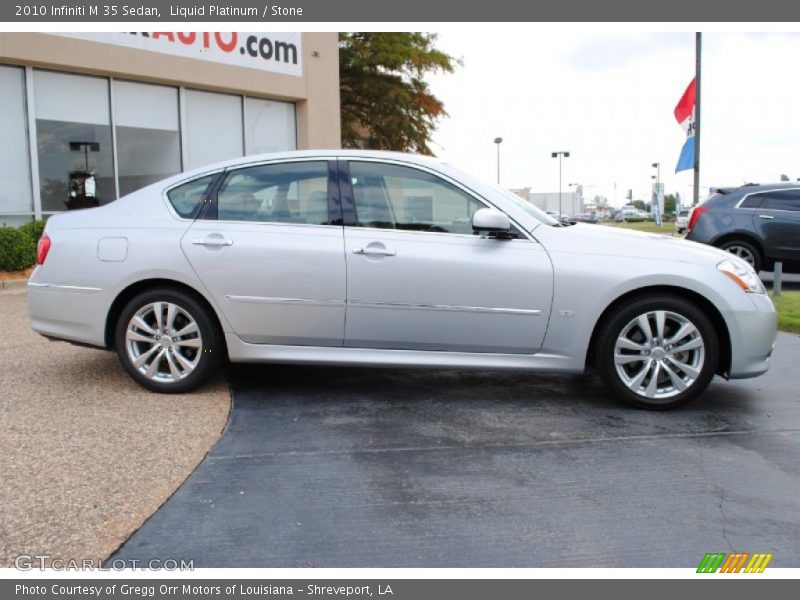 Liquid Platinum / Stone 2010 Infiniti M 35 Sedan
