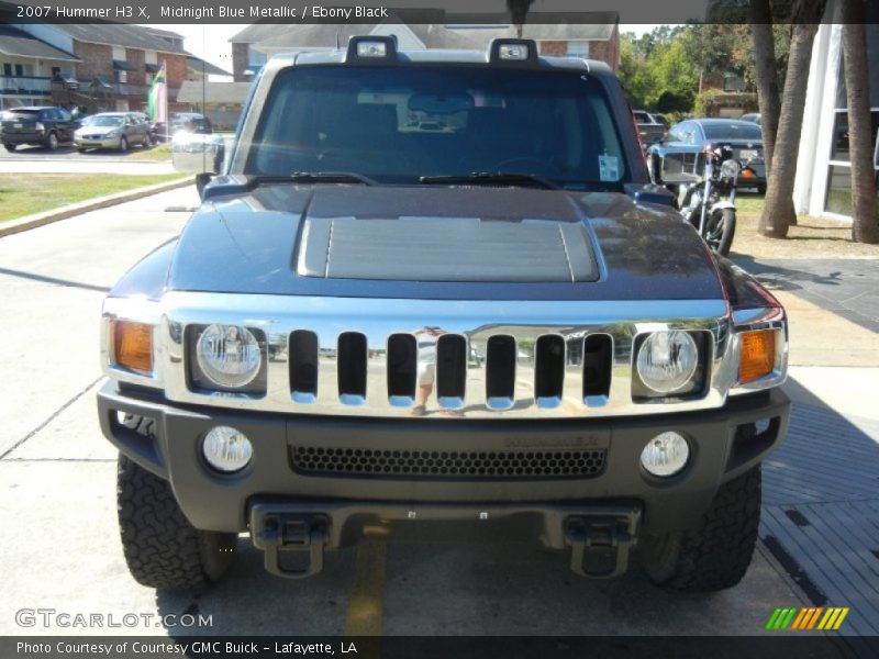 Midnight Blue Metallic / Ebony Black 2007 Hummer H3 X