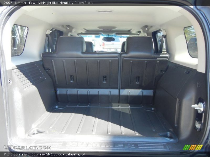 Midnight Blue Metallic / Ebony Black 2007 Hummer H3 X