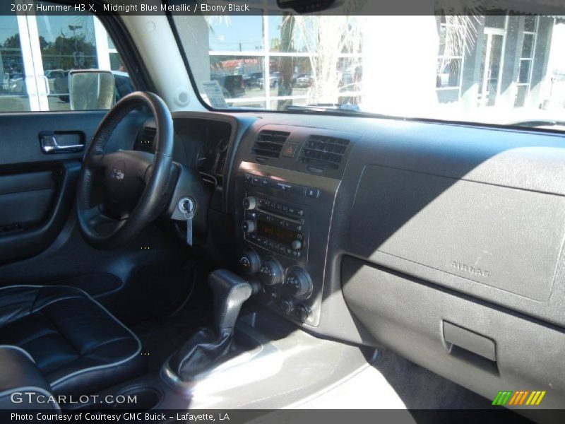 Midnight Blue Metallic / Ebony Black 2007 Hummer H3 X