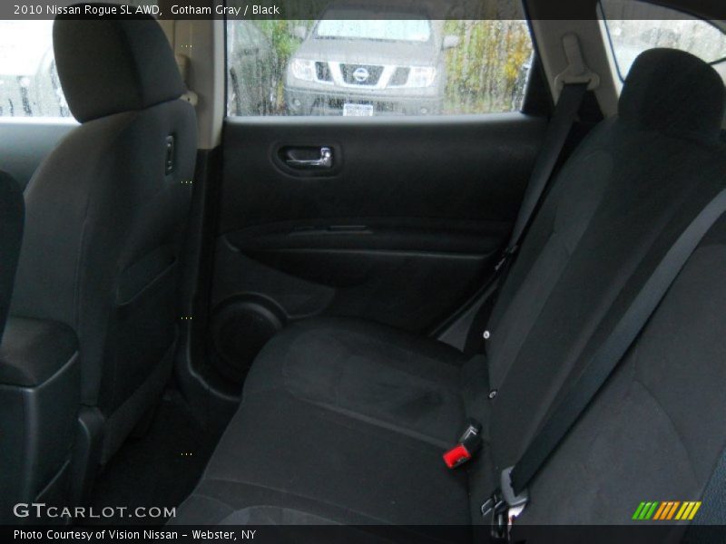 Gotham Gray / Black 2010 Nissan Rogue SL AWD