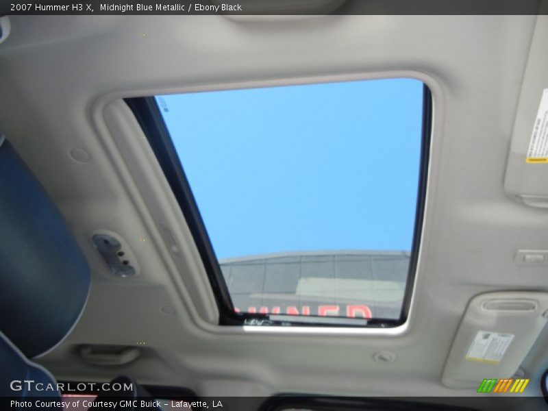 Midnight Blue Metallic / Ebony Black 2007 Hummer H3 X