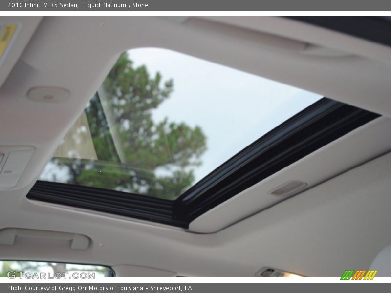 Liquid Platinum / Stone 2010 Infiniti M 35 Sedan