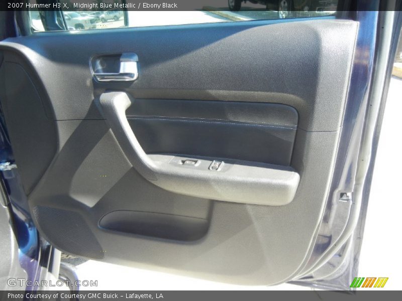 Midnight Blue Metallic / Ebony Black 2007 Hummer H3 X
