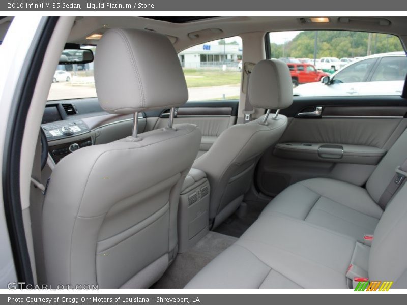  2010 M 35 Sedan Stone Interior