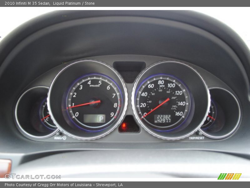  2010 M 35 Sedan 35 Sedan Gauges