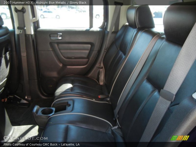 Midnight Blue Metallic / Ebony Black 2007 Hummer H3 X