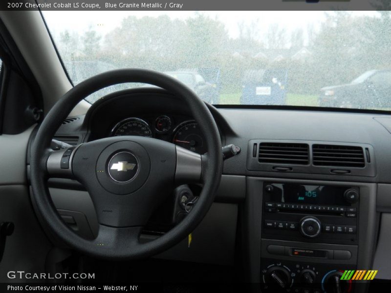 Blue Granite Metallic / Gray 2007 Chevrolet Cobalt LS Coupe