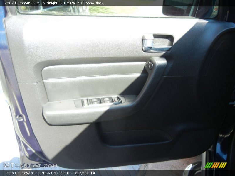 Midnight Blue Metallic / Ebony Black 2007 Hummer H3 X