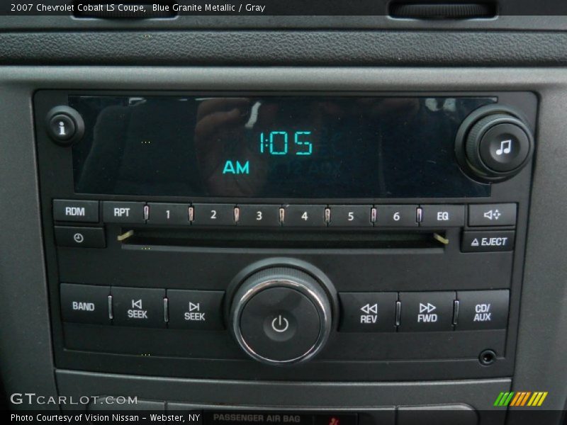 Blue Granite Metallic / Gray 2007 Chevrolet Cobalt LS Coupe