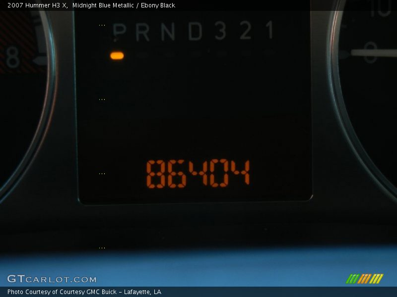 Midnight Blue Metallic / Ebony Black 2007 Hummer H3 X