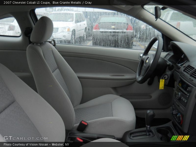 Blue Granite Metallic / Gray 2007 Chevrolet Cobalt LS Coupe