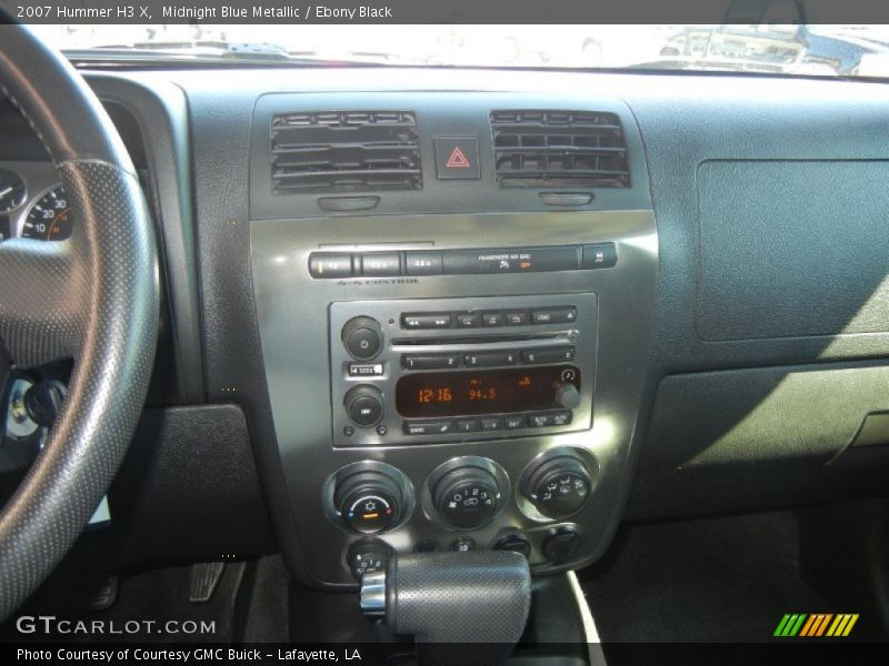 Midnight Blue Metallic / Ebony Black 2007 Hummer H3 X